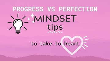 How to Stop Being a Perfectionist | Choose Progress Over Perfection