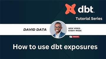 How to use dbt Exposure | data build tool