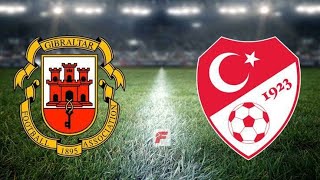 2022 Dünya Kupası Elemeleri Cebelitarık - Türkiye Özet