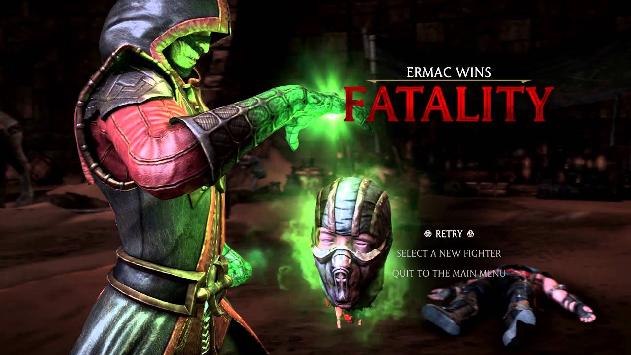 Mortal Kombat X - Ermac Fatality: Part 1 - Imgflip