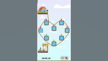 Rope puzzle game Level 55 #short #shortsfeed #shortvideo