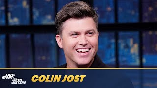 Colin Jost Reveals Why He Named His Baby Cosmo