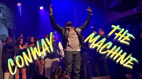 CONWAY THE MACHINE Brings Down The House Live At Webster Hall "Won