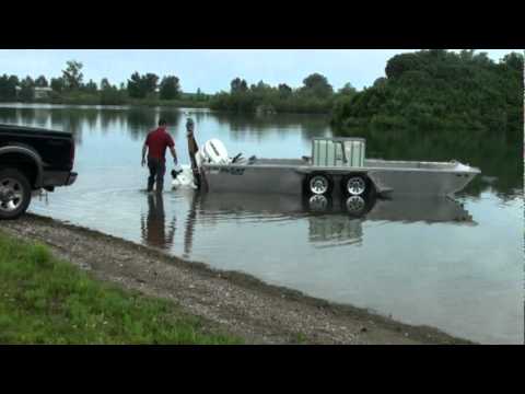 Float Trailer 2069 by Admiral Drive Systems - YouTube