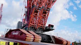 Top 5 Largest Liebherr Crawler Cranes in the World