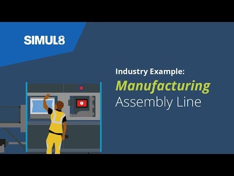 Manufacturing Assembly Line Industry Example in SIMUL8