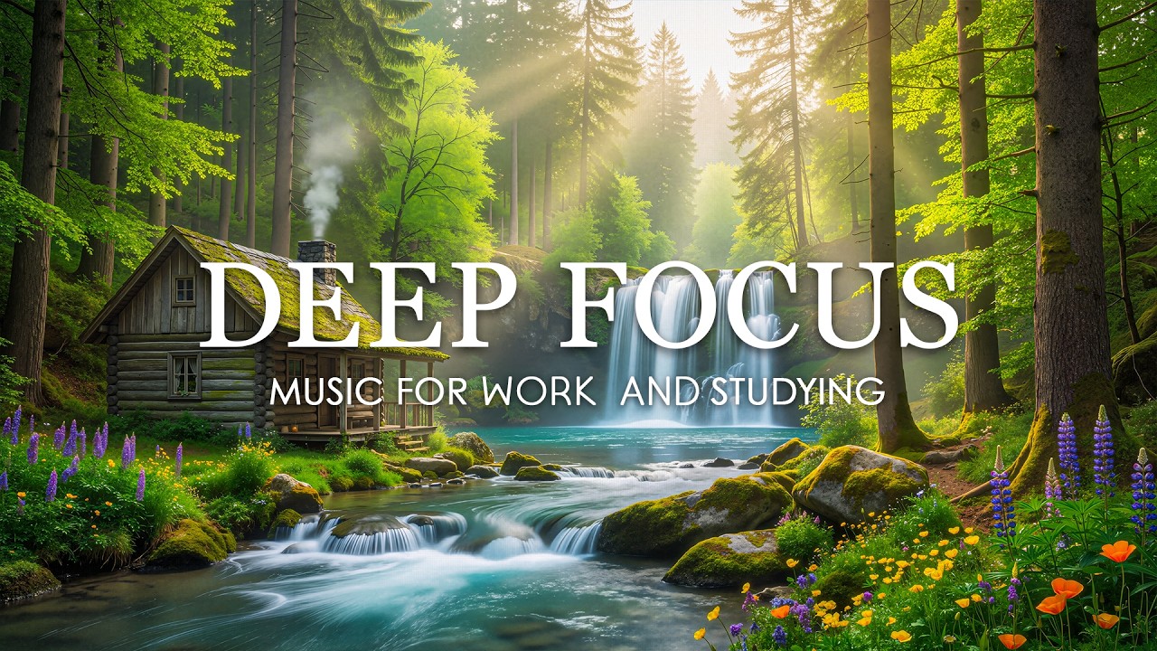 Deep Focus Music for Studying - 3 Hours of Ambient Study Music to ...