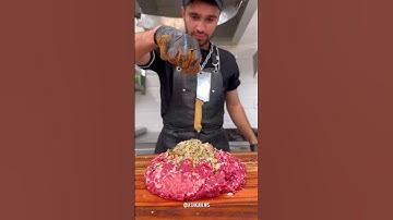 Veal and dough with vegetables 🔥🥩🍞🥗 #cooking #food#kebab