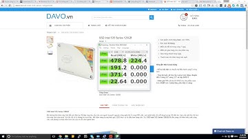 Davo.vn | Kiểm tra nhanh tốc độ ổ cứng SSD 535 Series 120GB/240GB với CrystalDiskMark
