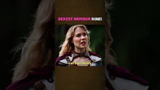 Sexist armour in games #shorts