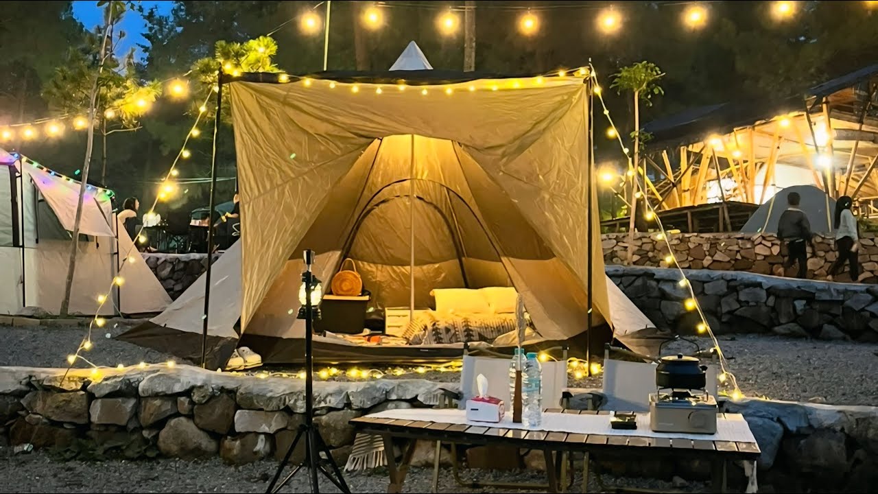 Camping Di Bukit Sempu Purwodadi | Review Lengkap Camping Dan Cafe Bukit Sempu