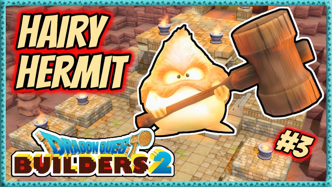 Dragon Quest Builders 2 | Playthrough #3 - Hairy Hermit