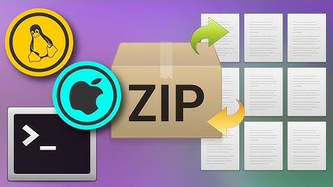 B27 - Comprimir y descomprimir archivos ZIP desde terminal (GNU/Linux / Mac OS X)