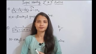 Iupac Naming||(amine)|| secondary amine and tertiary amine|| organic chemistry