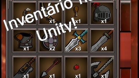 Unity:  Sistema de Inventário - UI e Scroll