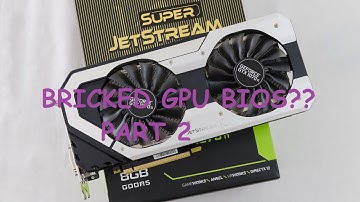 how to fix bricked gpu bios using bios switch method (part 2)