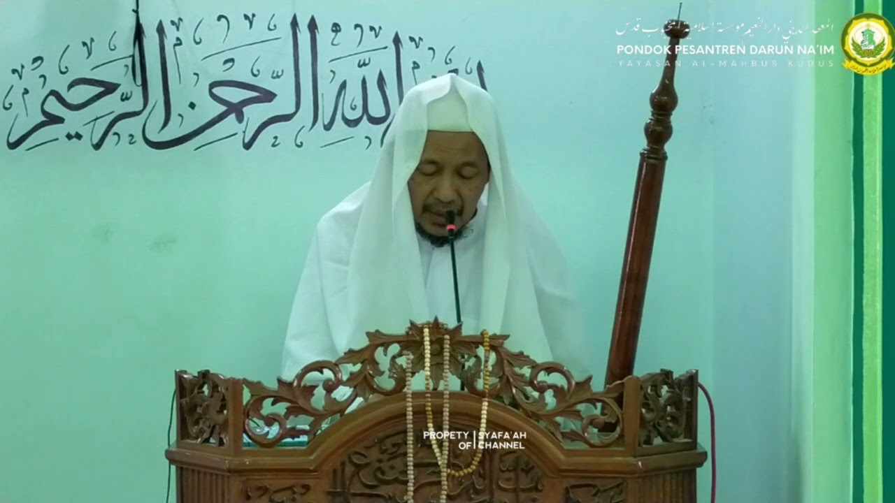 KHOTBAH SETIAP JUM'AT WAGE BERSAMA KH AHMAD ASNAWI KUDUS