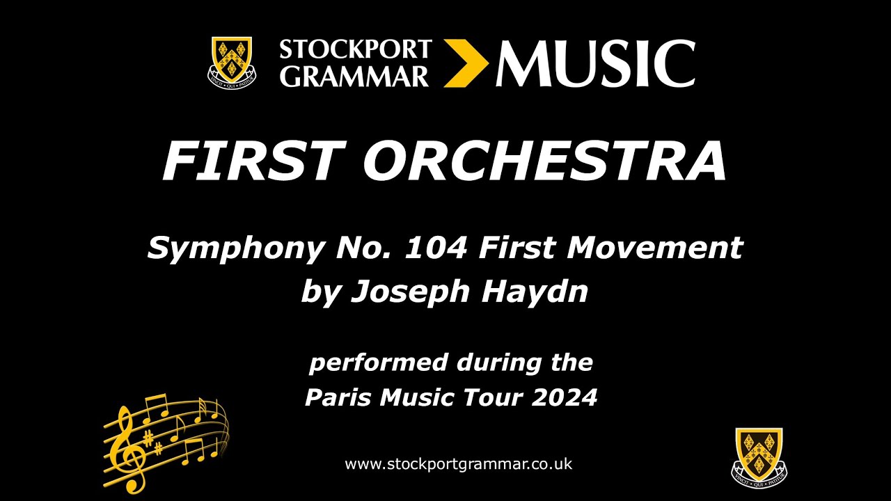 First Orchestra - Symphony No. 104 First Movement - YouTube