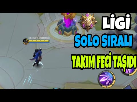 MİSTİK LİGİNDE SOLO SIRALI KUAFÖR GUSİON/ TAKIM FECİ TAŞIDI/MOBİLE LEGENDS