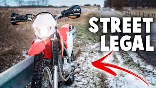 Can You Ride Your Dirt Bike On The Road, LEGALLY? - Yes & Here