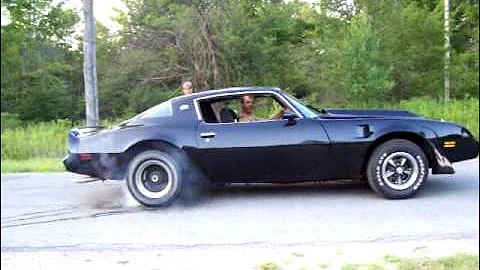79 trans am burnout