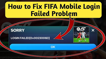 How to Fix FIFA Mobile Login Failed Problem -2026 New Update | FC Mobile Login Failed