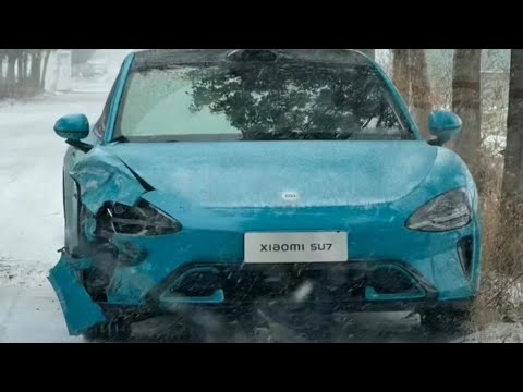 Xiaomi SU7 accident compilation, just a few days after its release