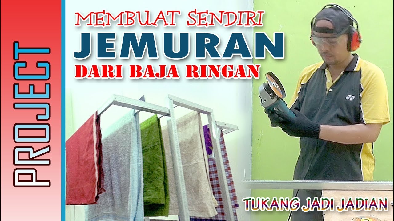 MEMBUAT JEMURAN  BAJA RINGAN YouTube