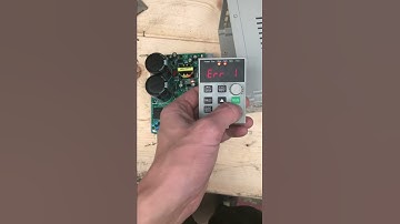 XSY-AT1 inverter - Err 1 fault