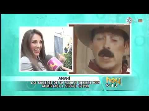 Anahi Le Da Asco Besar a Sergio Goiri