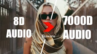 Miley Cyrus - Flowers (7000D AUDIO | Not 8DAudio) Use HeadPhone