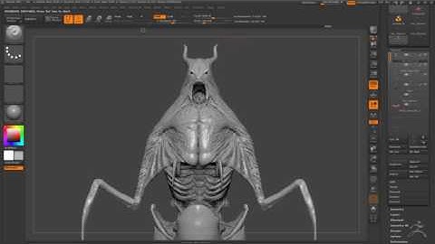 Monster Concept Sculpt- Zbrush