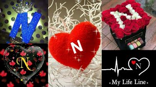 Cute N Letter Dp| #Stylish n Letter Whatsapp Dp| Cute N Letter | #Stylish N Letter Dp/pic Ep #9