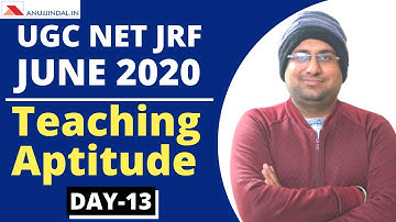 5 Most Important Questions | Teaching Aptitude | UGC NET JRF JUNE 2020 | Day 13