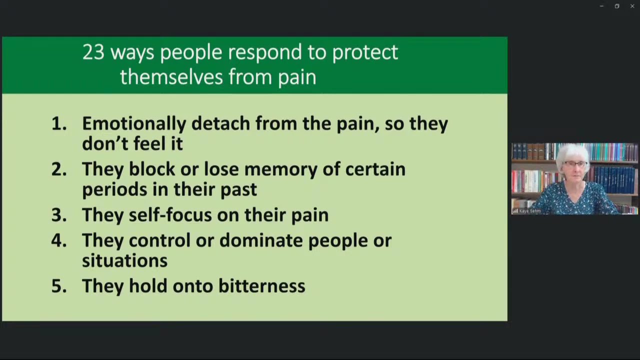 Dr. Kaye Sehm - The Root of Emotional Damage