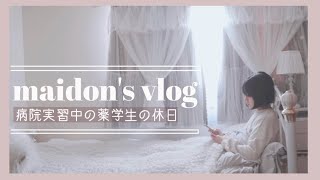 【vlog】病院実習がお休みの日|散歩|運動|アニメ鑑賞|ヒプマイ一番くじ|薬学生の日常