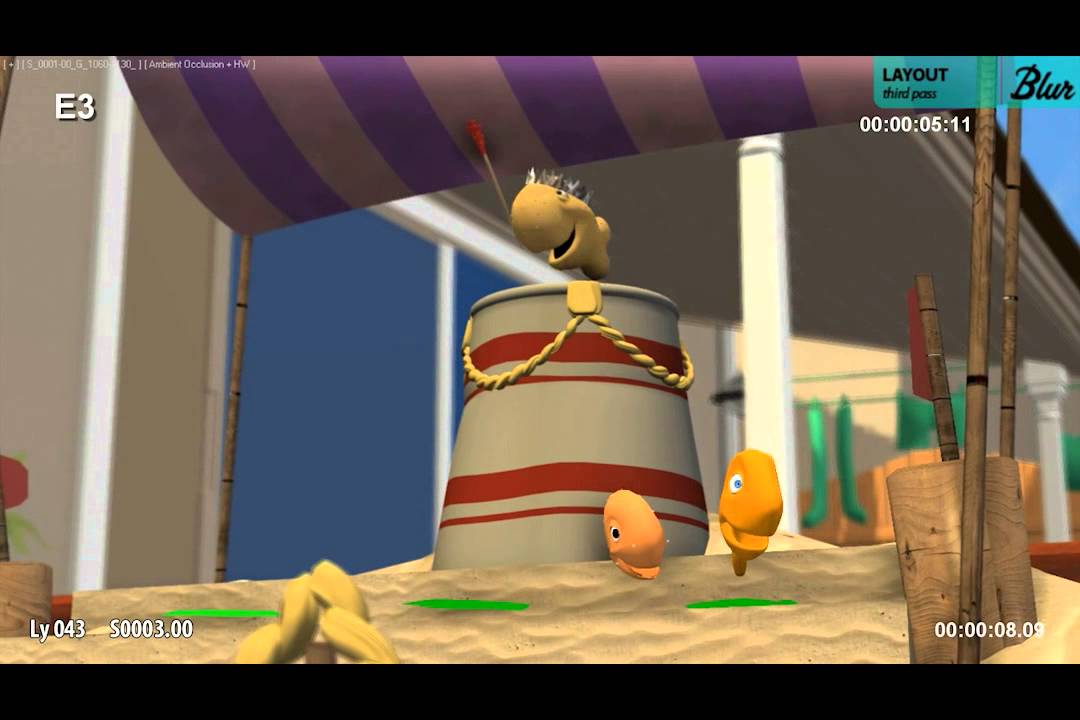 aguilaranimation.com - Goldfish, Layout