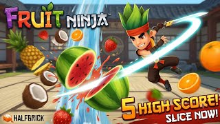 99 BOMBS VS 1 NINJA! 💣 Can Anyone Actually Survive This Fruit Ninja Run? screenshot 4