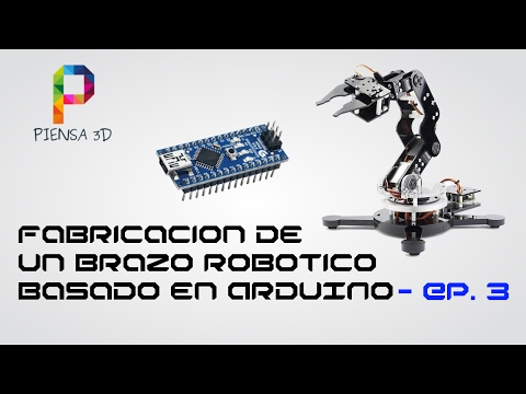 Imágenes de la previsión del ensamblado del brazo robot