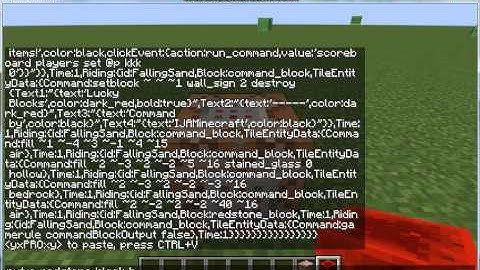 ||~~Minecraft Lucky Blocks 1.8+~~|| With Only One Command!!