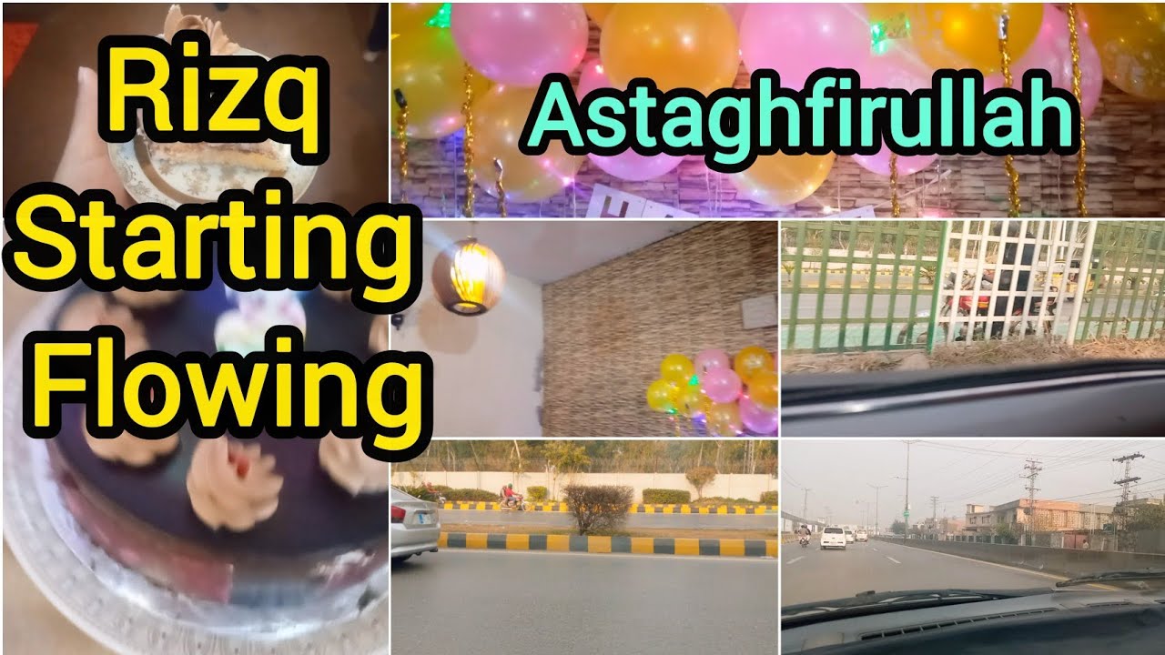 Rizq starting flowing|Ayesha Adnan vlogs 