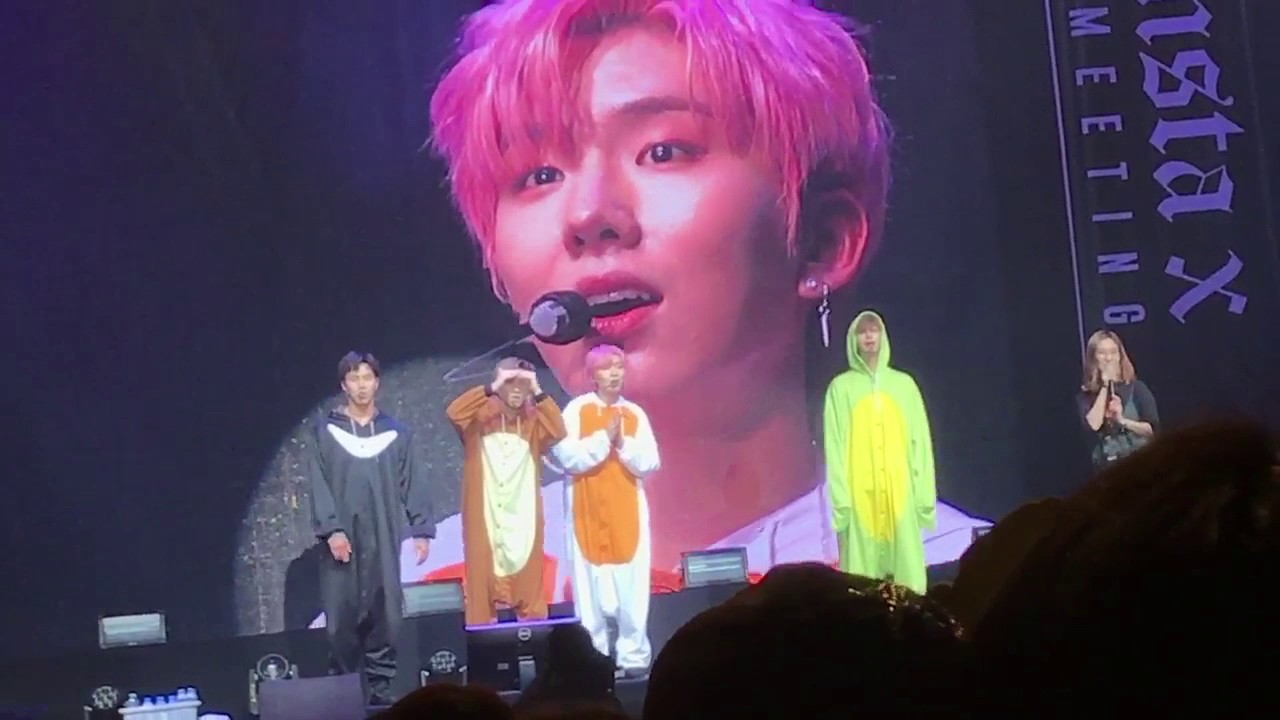 (Fancam) Monsta X (Me gustas Tu + Dumb Dumb + Cheer up) @ 170107 FanMeetinginThailand2017