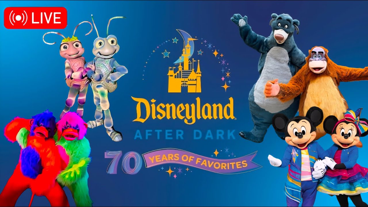 #LIVE Disneyland 70 Years of Favorites, Rare Characters, Rides, Merch