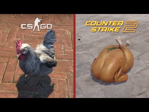 CS2 Easter Eggs vs CS:GO