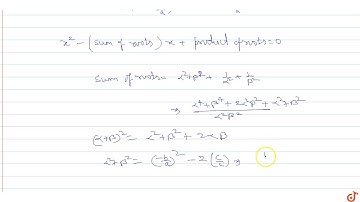 If `alpha,beta`  are the roots of `ax^2 + bx + c = 0`, form the equation whose roots are `alpha^2+be