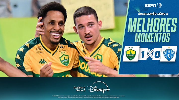 CUIABÁ vence PAYSANDU com gol nos minutos finais e segue no G-4 da SÉRIE B | MELHORES MOMENTOS