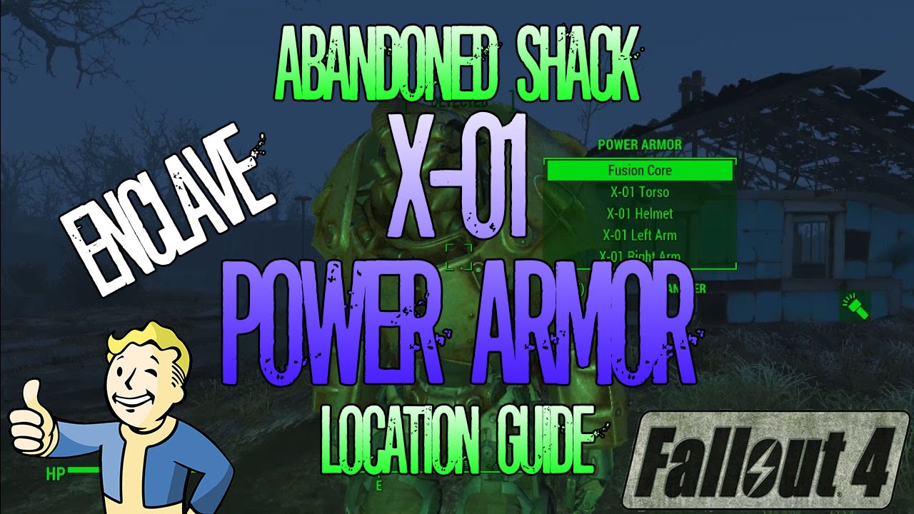 picture Fallout 4 Abandoned Shack X-01 fallout 4 rare x 01 power suit location guide abandoned shack