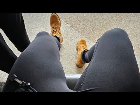 Wearing Mens Tights Leggings Compression Pants In Public