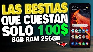 3 TELÉFONOS DE GAMA ALTA QUE SOLO CUESTAN 100$ ¡MAS BARATO IMPOSIBLE!