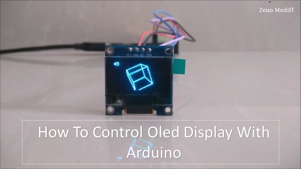 OLED I2c Display With Arduino : 4 Steps - Instructables